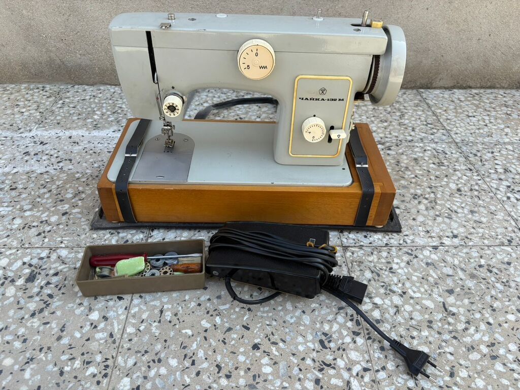 Çayka 132M tikiş maşını (paltartikən maşın) - Чайка 132М швейная — Elektronika, Sumqayıt (5)