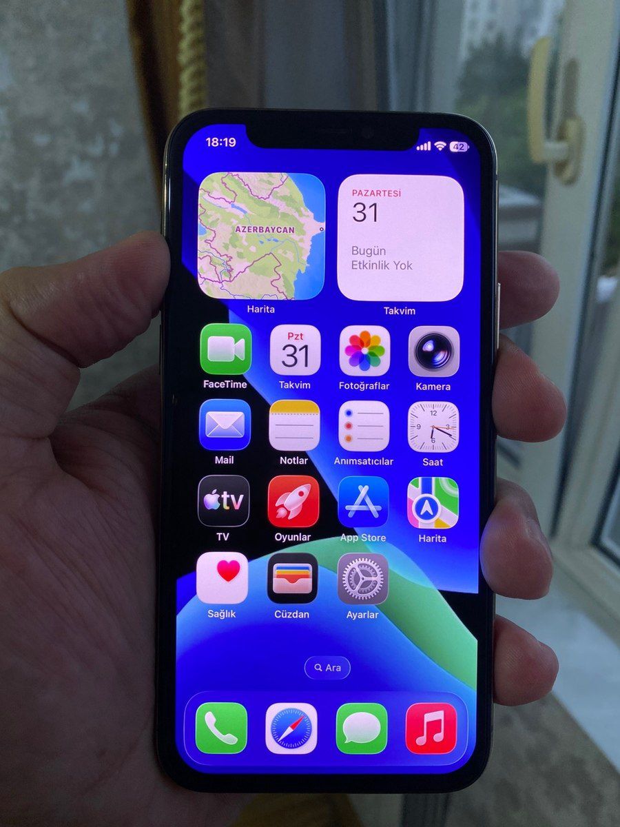 Apple iPhone 11 Pro Gold 256GB/4GB — Smartfonlar, Bakı (2)