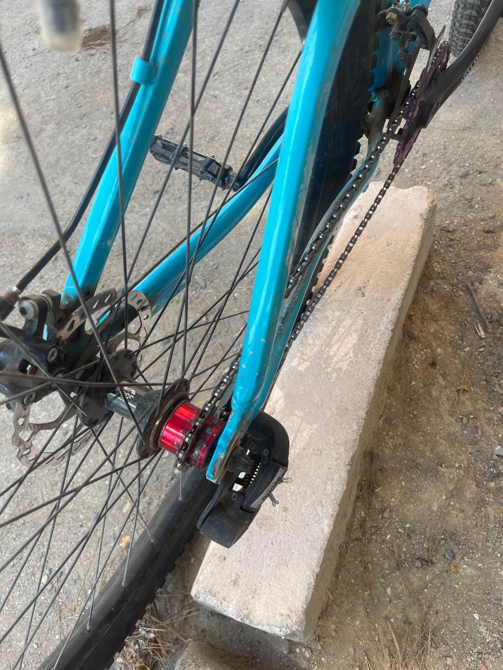 Dirt/Street tipli dağ velosipedi - Çərçivə: SR Suntour Goose — Dağ velosipedləri, Sumqayıt (3)