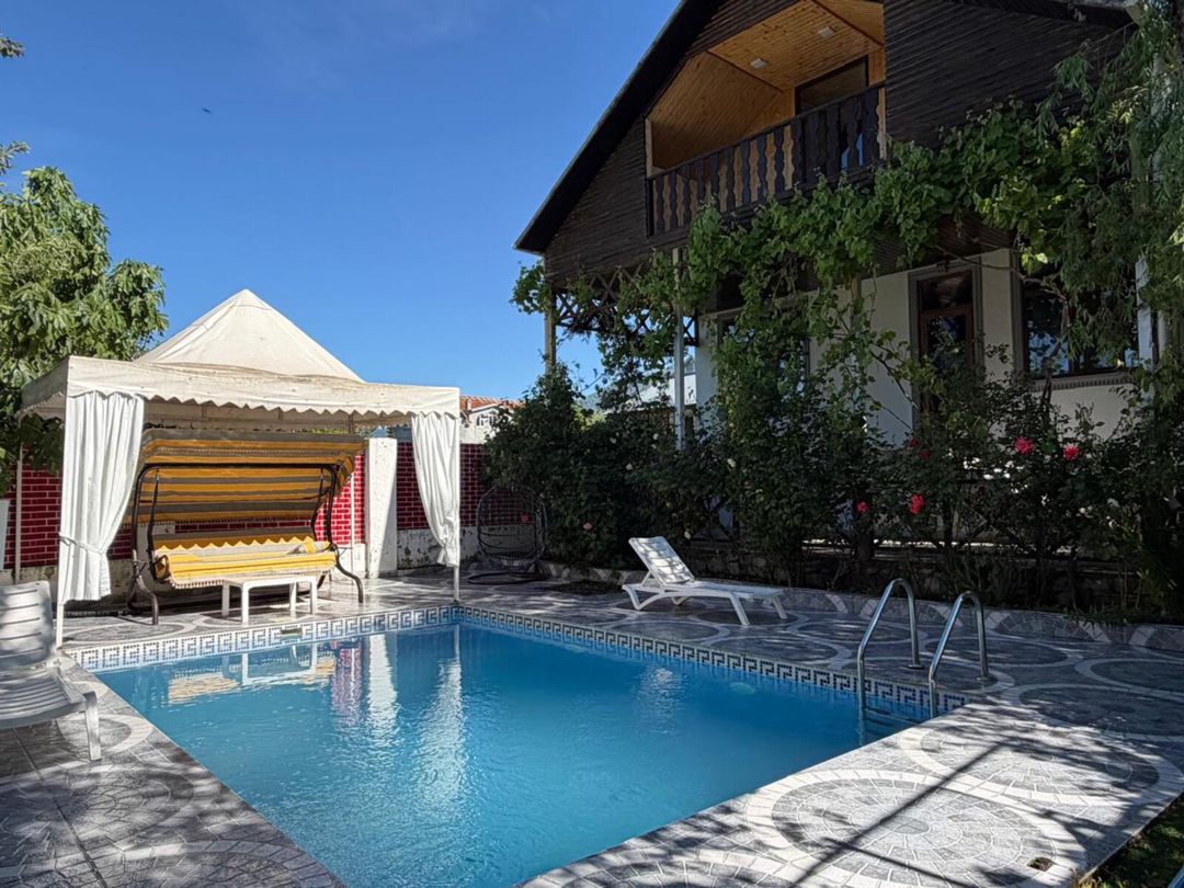 İcarəyə verilir 4 otaqlı həyət evi/bağ evi 90 m² — Ev, villa, Qəbələ (5)