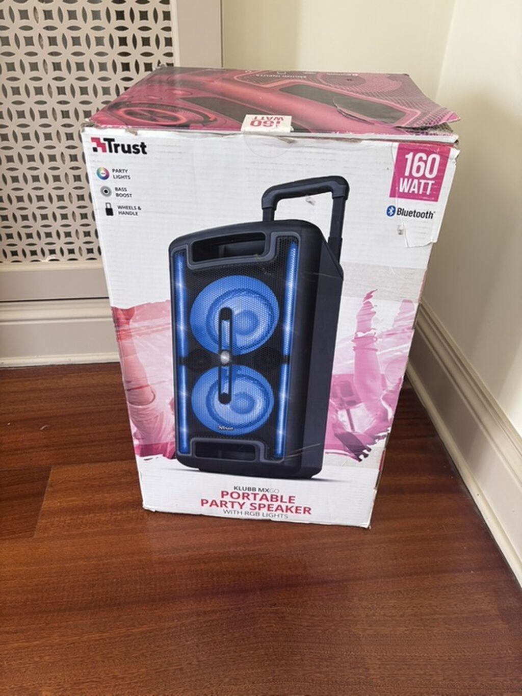 Trust Klubb MX GO Portable Party Speaker – RGB işıqlı, Bluetooth-lu — Elektronika, Digah (4)