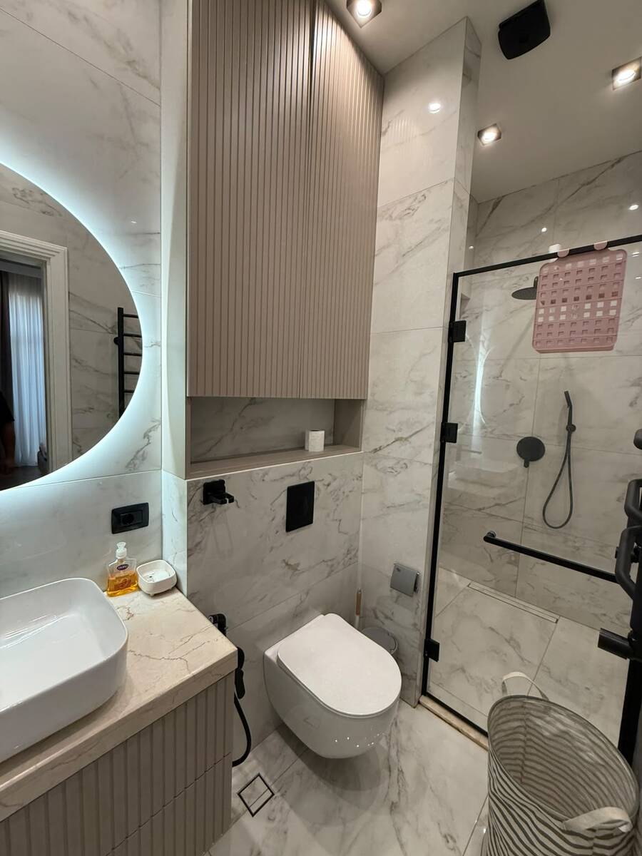 İcarəyə verilir 3 otaqlı yeni tikili 120 m² — Mənzil, Bakı (9)