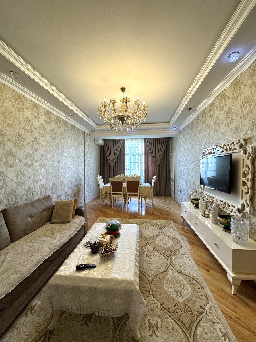 Satılır 3 otaqlı yeni tikili 115 m² — Mənzil, Bakı
