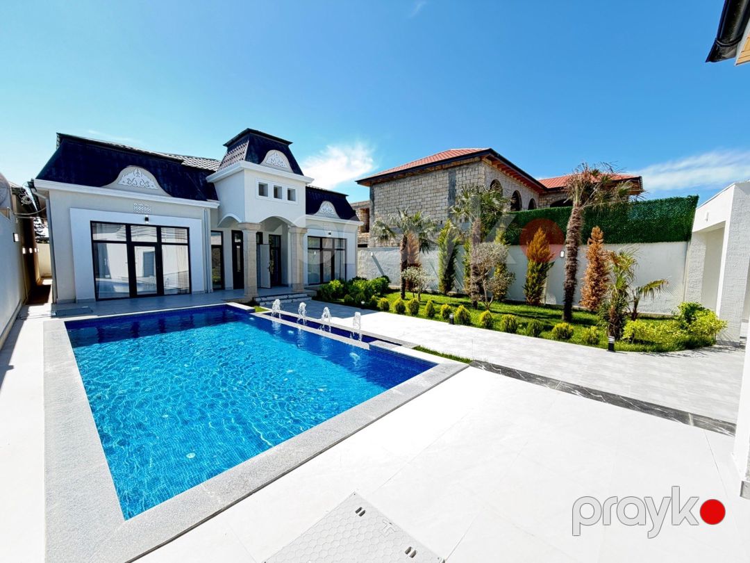 Satılır 6 otaqlı həyət evi/bağ evi 240 m² — Ev, villa, Bakı (2)