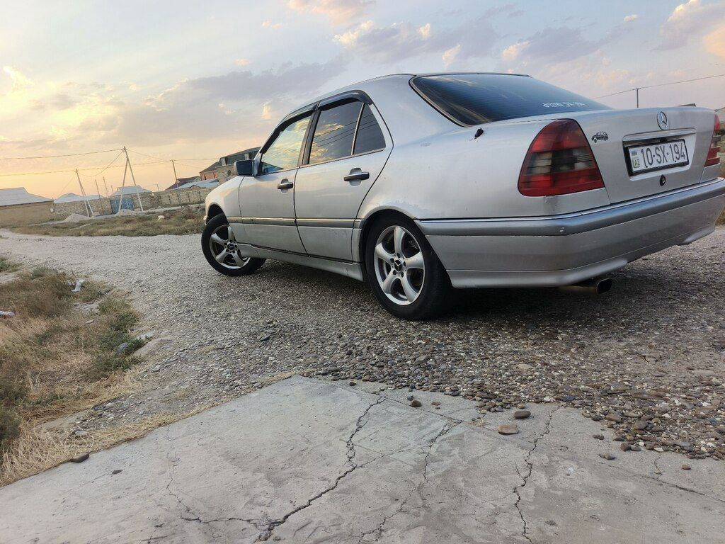 Mercedes C 200, 2.0 L, 1995 il, 99 859 km — Avtomobillər, Bakı (7)