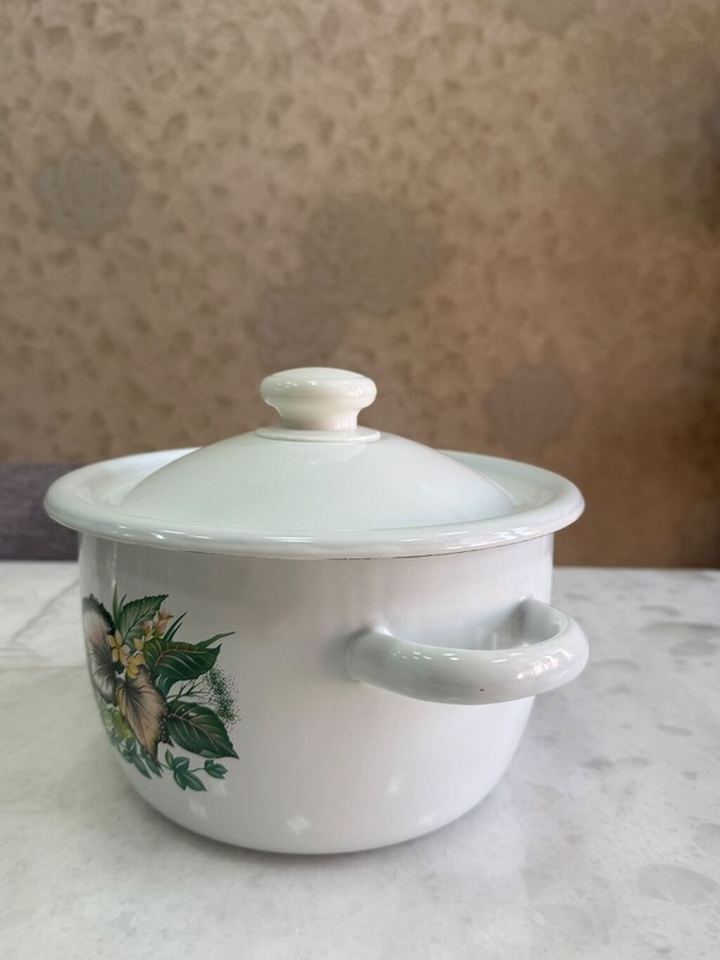 Qazan, rəng - Ağ, 3 l, 22 sm — Bişirmə qabları, Bakı (5)