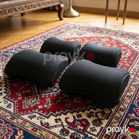 Avtomobil üçün 4 ədəd boyun/yastıq dəsti - Universal ölçü: minik — Bakı