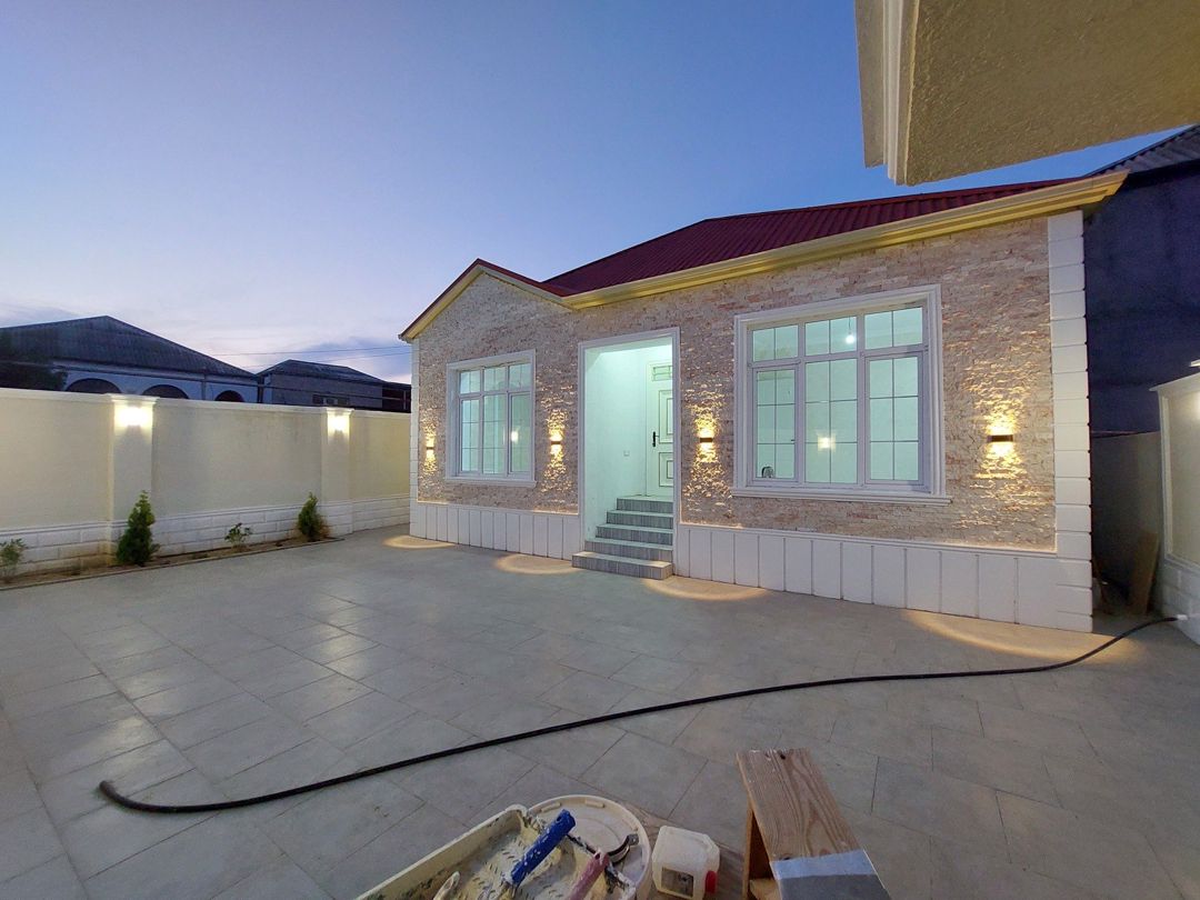 Satılır 4 otaqlı həyət evi/bağ evi 105 m² — Ev, villa, Bakı (2)