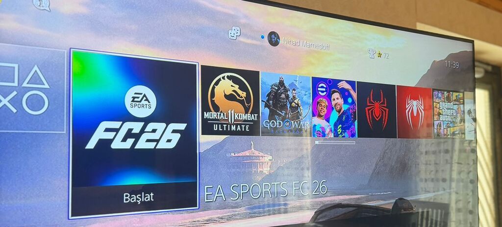 PlayStation 4 Pro oyun konsolu - Model: PS4 Pro (CUH seriyası – arxa — Elektronika, Masazır (5)