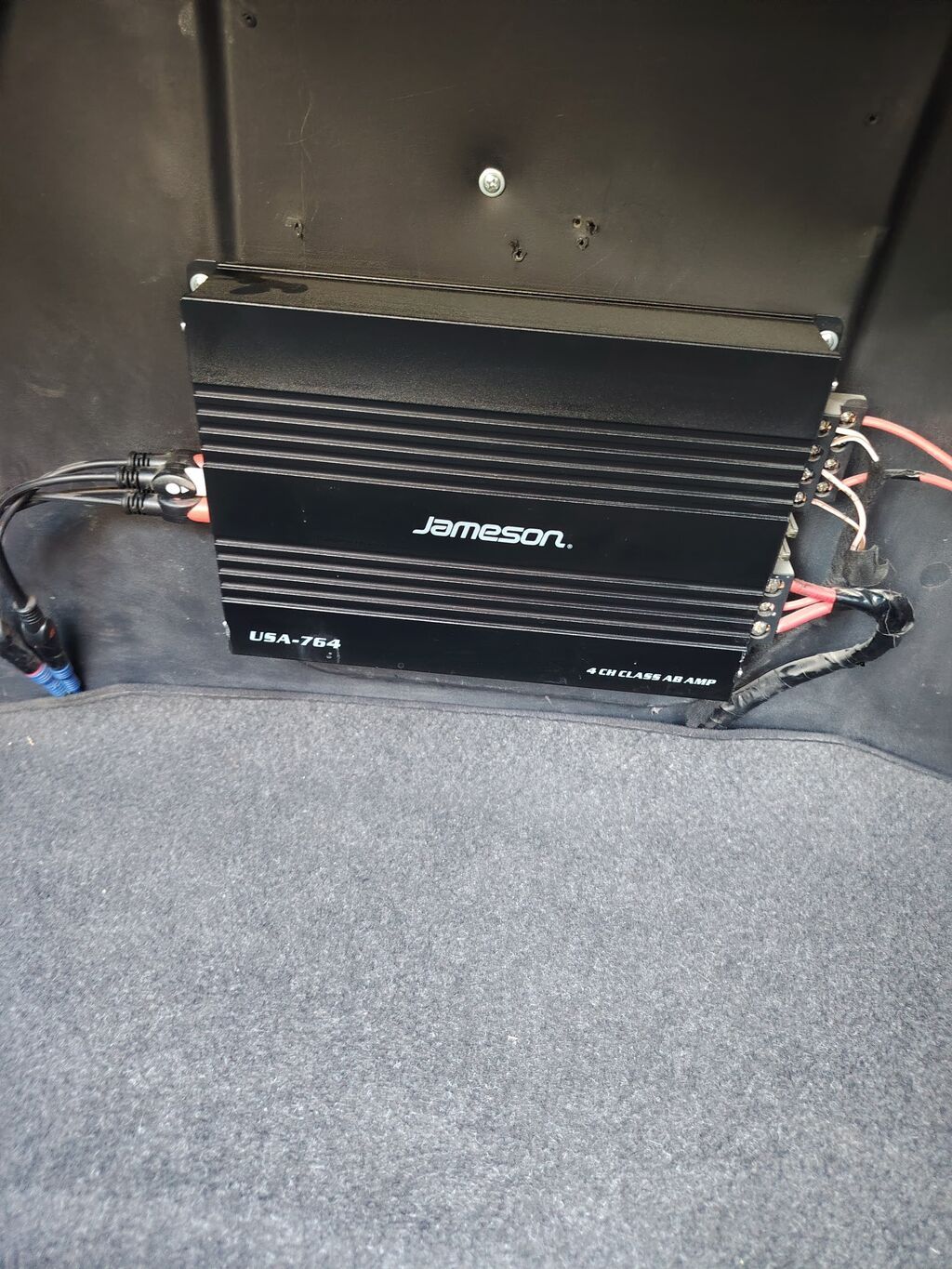 Jameson USA-764 avtomobil üçün 4 kanallı gücləndirici - Model — Elektronika, Masazır (2)