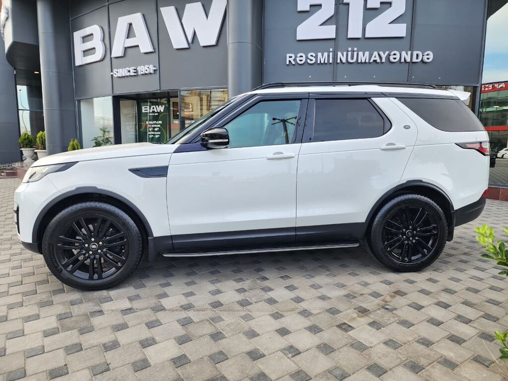 Land Rover Discovery – premium 7 yerlik SUV Xarici: - Ağ kuzov, qara — Avto, Bakı (8)