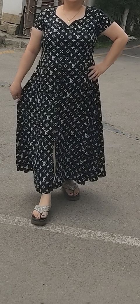 Gündəlik don, Maksi, Louis Vuitton, 3XL — Sumqayıt