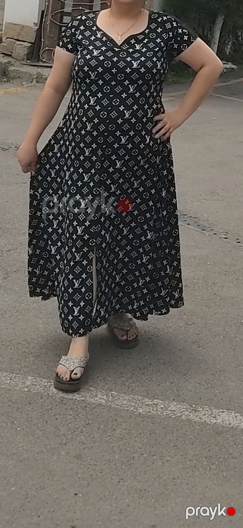 Gündəlik don, Maksi, Louis Vuitton, 3XL