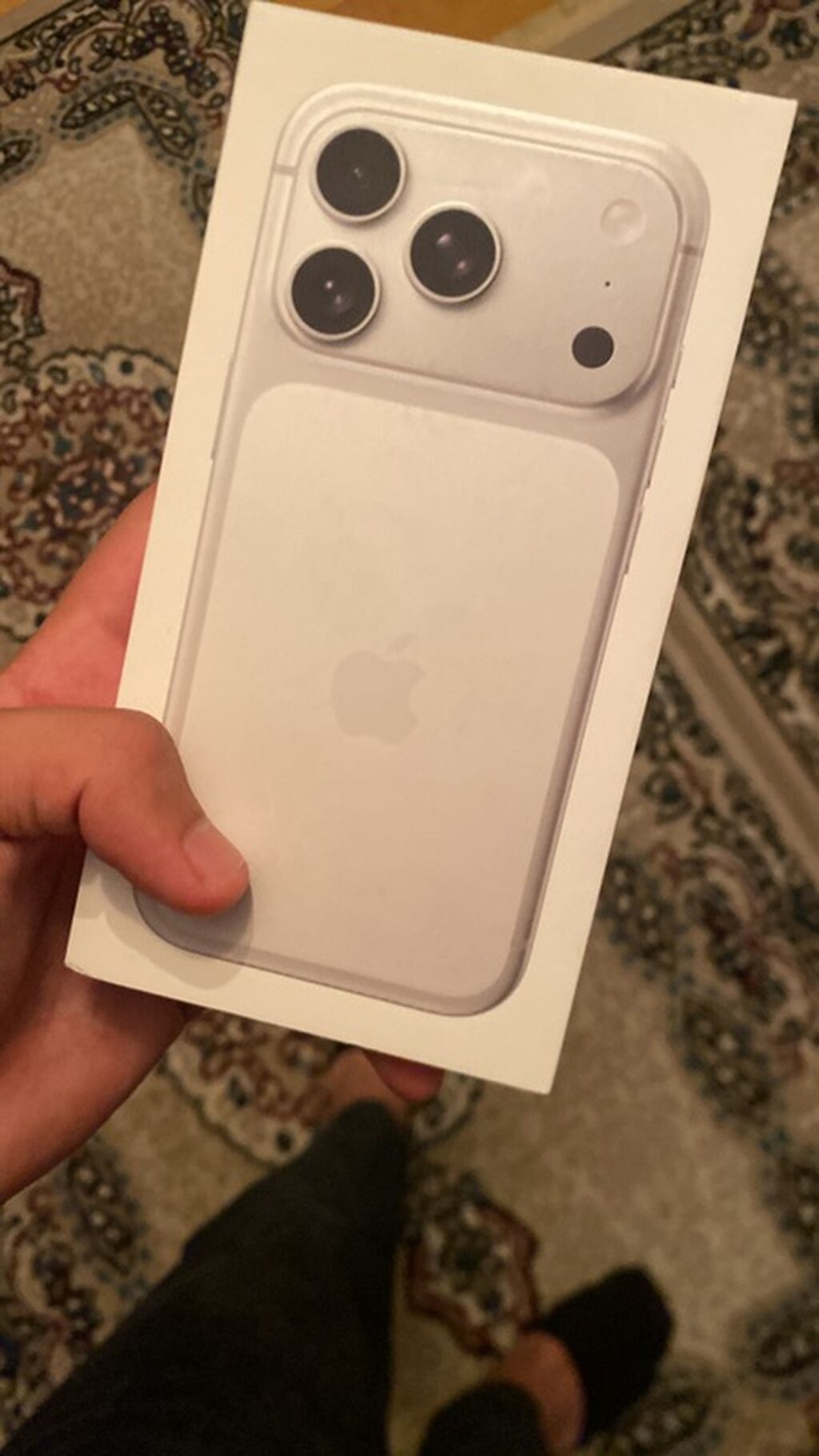 Apple iPhone 16 Pro, White, Orijinal Qutuda — Apple iPhone, Masazır
