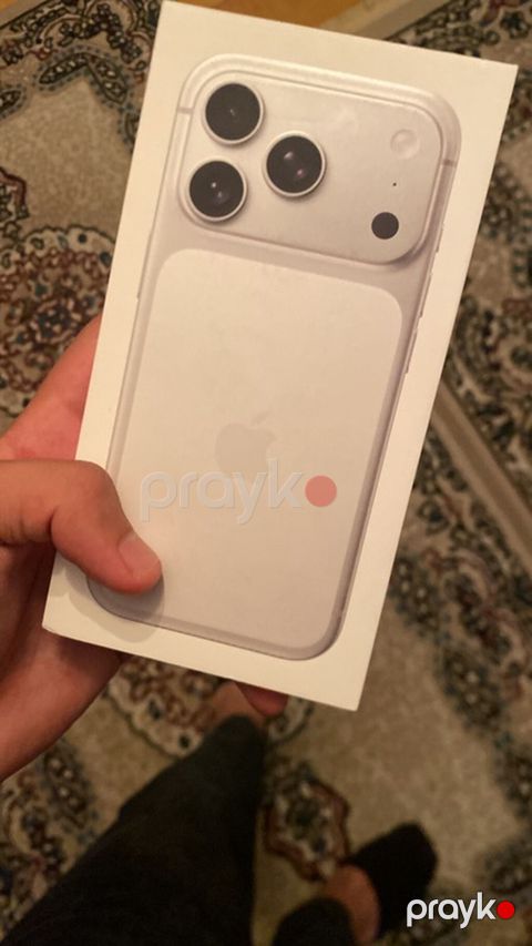 Apple iPhone 16 Pro, White, Orijinal Qutuda