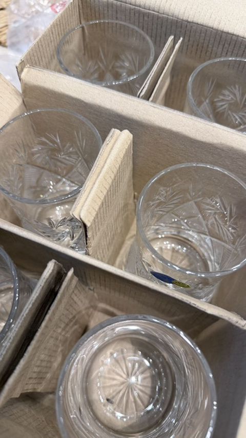 Stəkanlar, Xrustal, 12 ədədli dəst, 250 ml — Bakı