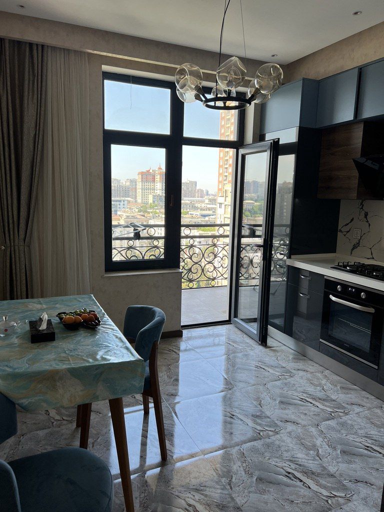 İcarəyə verilir 2 otaqlı yeni tikili 85 m² — Mənzil, Bakı (7)