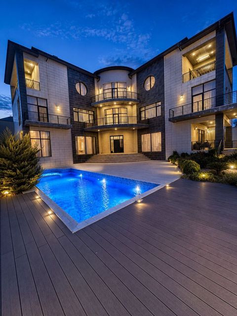 İcarəyə verilir 8 otaqlı həyət evi/bağ evi 600 m² — Bakı