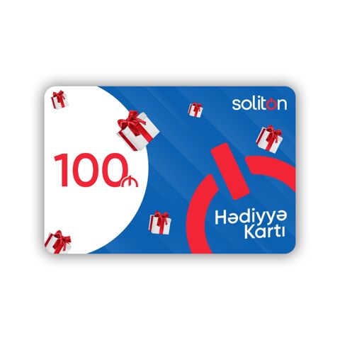 Hədiyyə kartı Soliton 100 AZN — Bakı