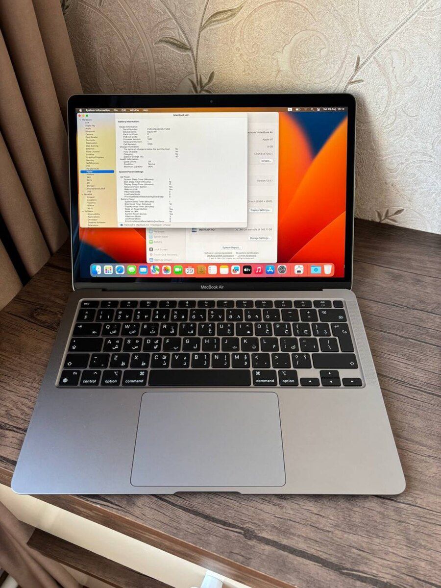 Apple Macbook Air M1 8/256 — Elektronika, Bakı (8)