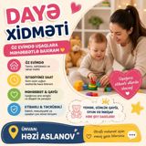 Daya xidməti – uşaqlara sevgi və diqqətlə baxım - Öz evimdə: Təmiz — Няни, сиделки