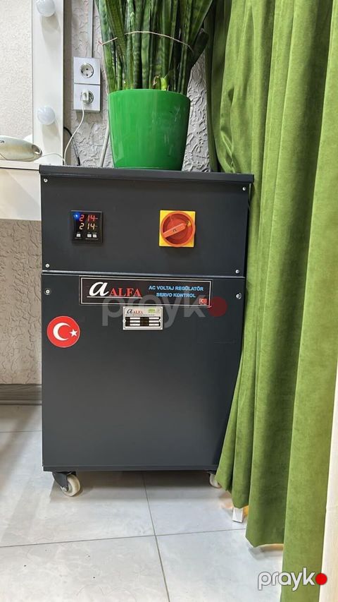 Stabilizator – Alfa AC Voltaj Regülatör (Servo Kontrol) - Gərginlik — Bakı