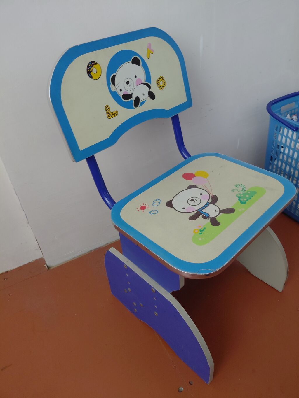 Uşaq üçün masa və stul dəsti Uşaq üçün yazı masası və stul dəsti yeni — Mebel, Bakı (3)