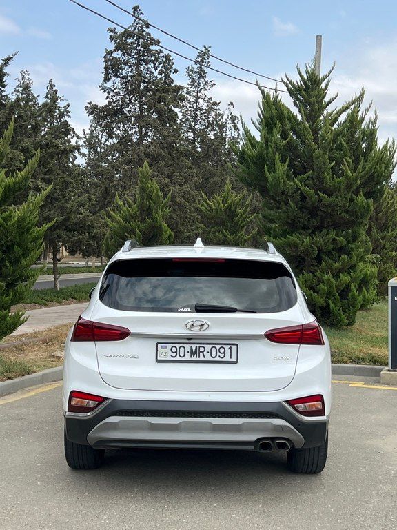 Hyundai Santa Fe, 2.0 L, 2018 il, 197 120 km — Avtomobillər, Şirvan (4)