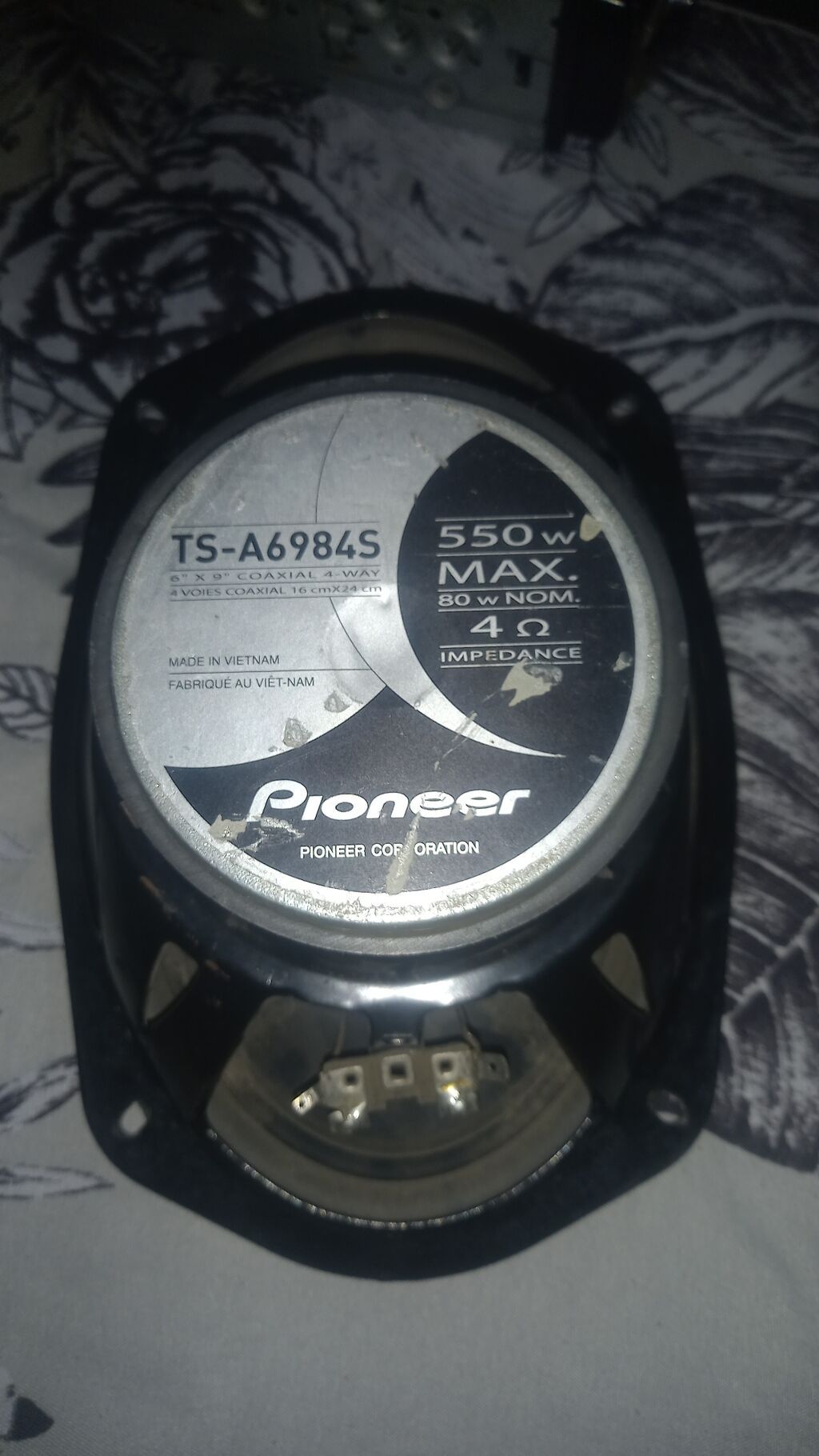 Pioneer avtomobil akustikası dəsti - 4 ədəd oval avtomobil — Elektronika, İsmayıllı (5)