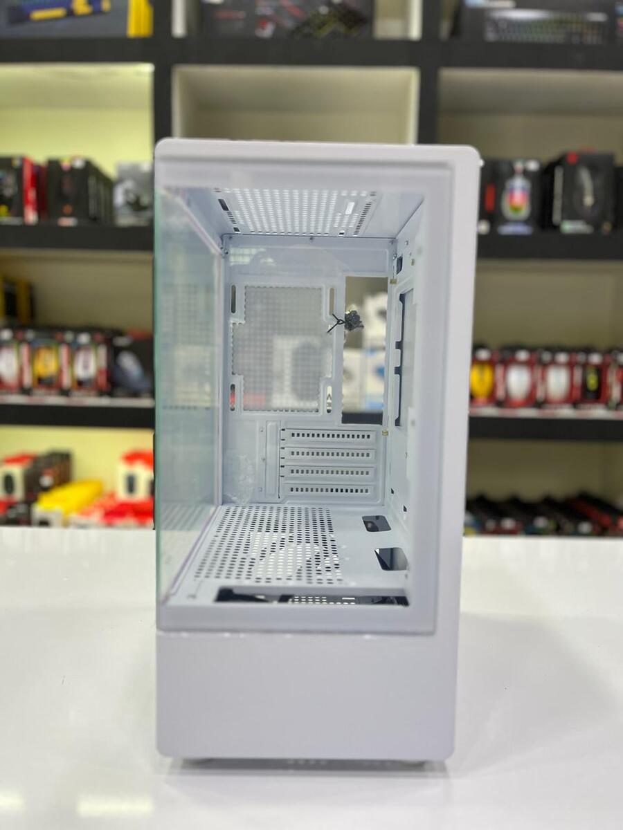 Aquarium Case Ruix X1 Mona M-Atx White — Elektronika, Bakı (3)
