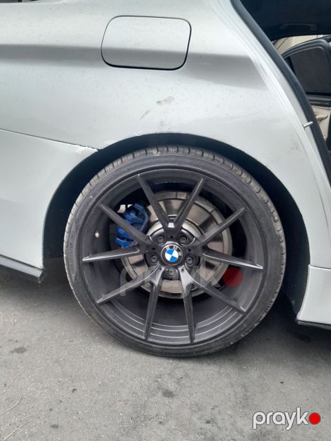 BMW M Performance üslublu təkər diskləri və şinlər dəsti - Rəng: mat — Masazır