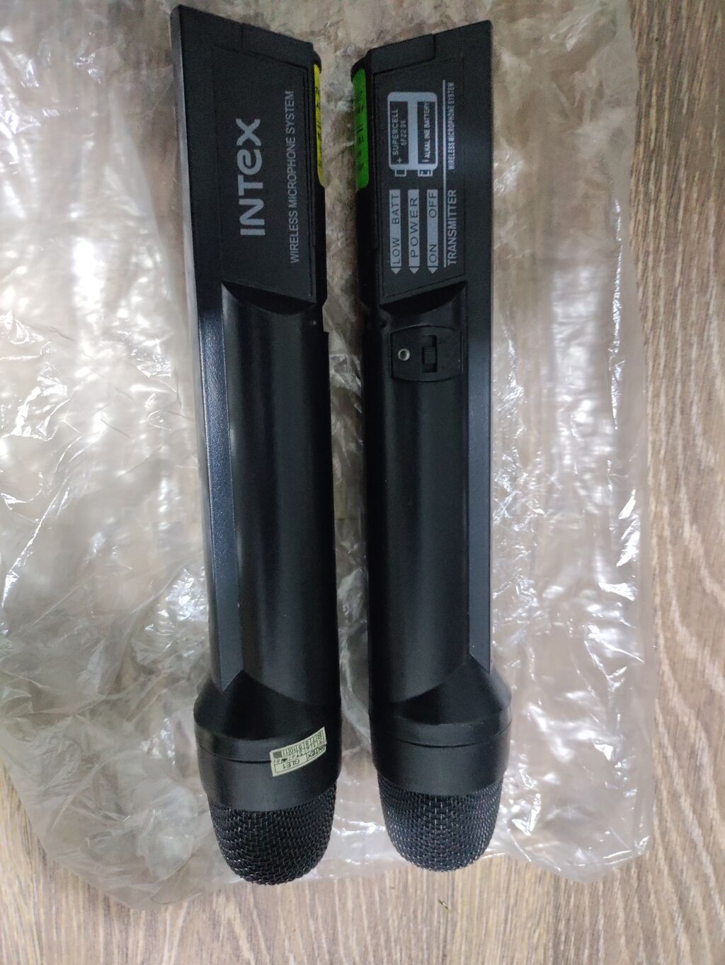 Məhsul: Intex Wireless Microphone System – əl mikrofonları (2 ədəd) — Elektronika, Bakı (5)