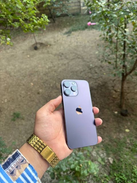 Apple iPhone 14 Pro Max Deep Purple 256 GB — Şamaxı