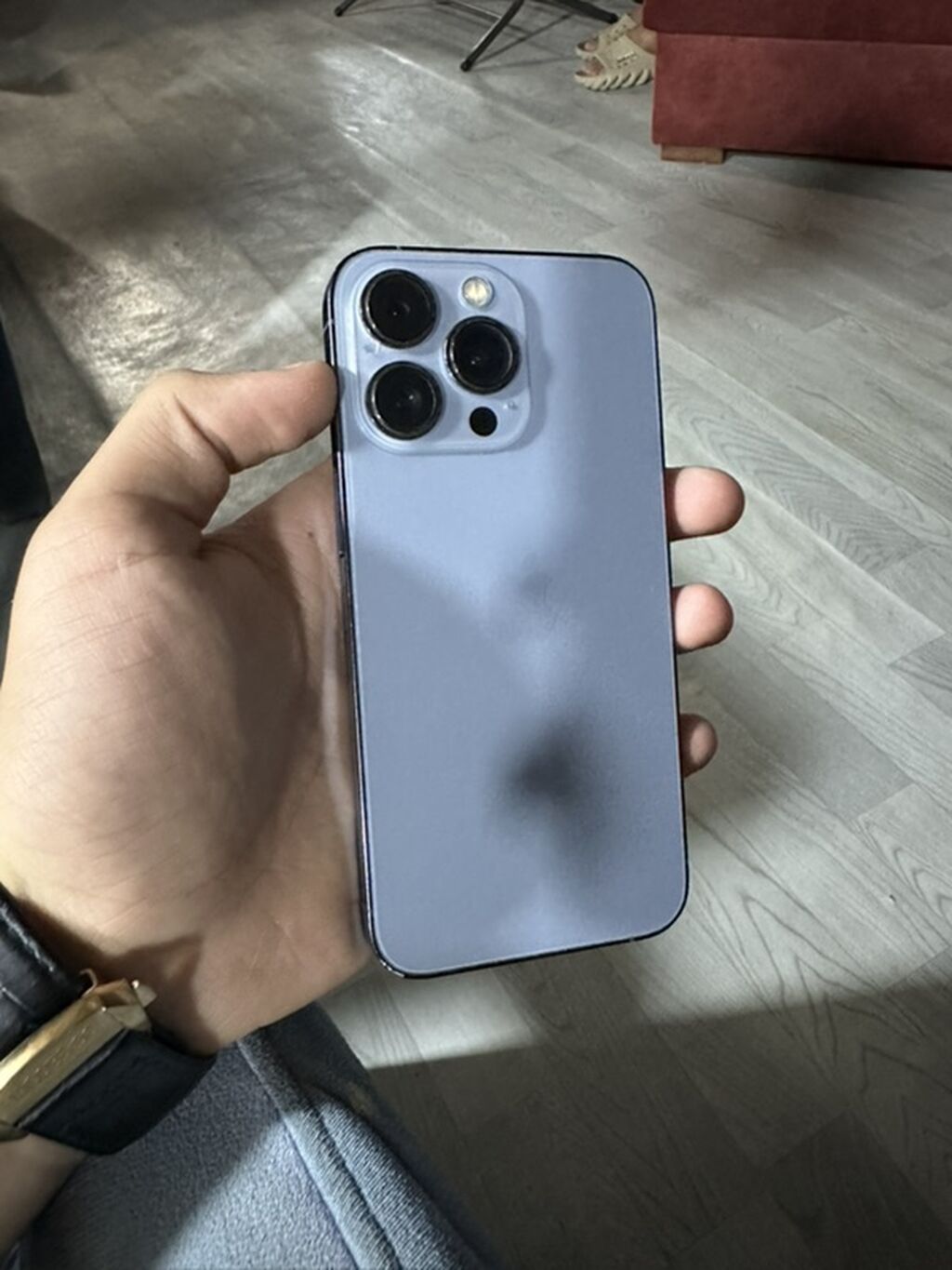 IPhone 13 Pro, 128 GB, Sierra Blue, Zəmanət, Simsiz şarj, Face ID — Apple iPhone, Digah (7)