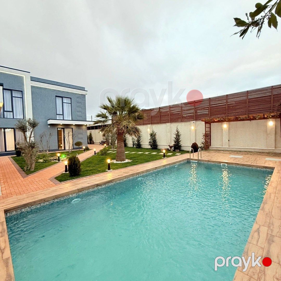 İcarəyə verilir 5 otaqlı həyət evi/bağ evi 280 m² — Ev, villa, Bakı (8)