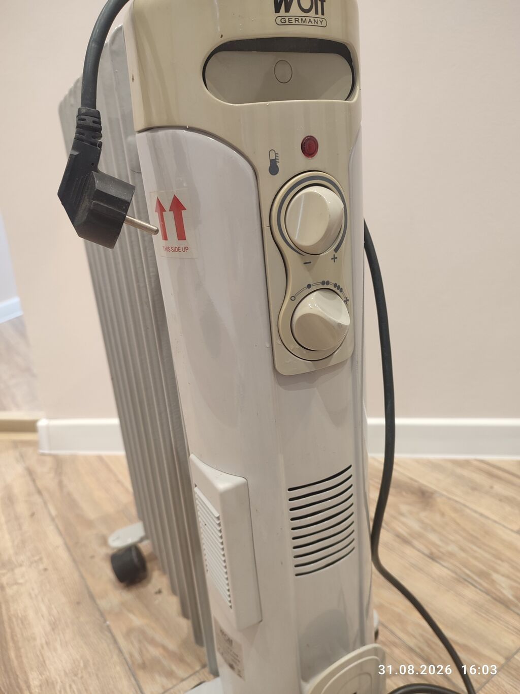 Wolf Germany yağlı radiator. Ev, ofis və kiçik otaqların qızdırılması — Elektronika, Bakı (2)