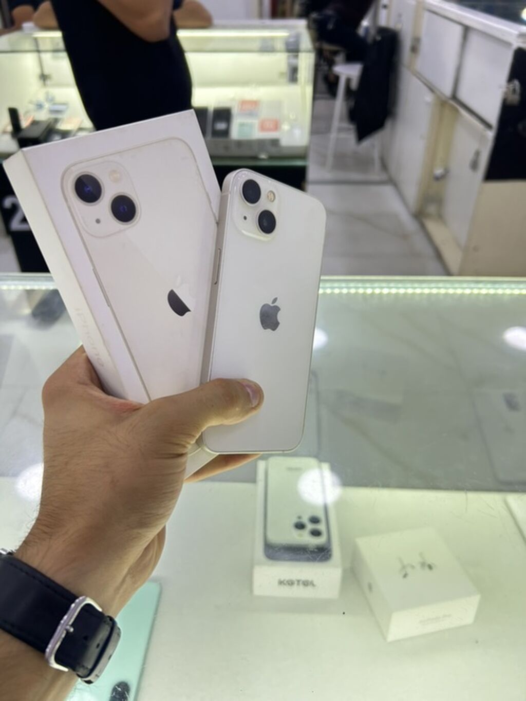 IPhone 13, 128 GB, Ağ, Face ID — Apple iPhone, Gəncə (5)