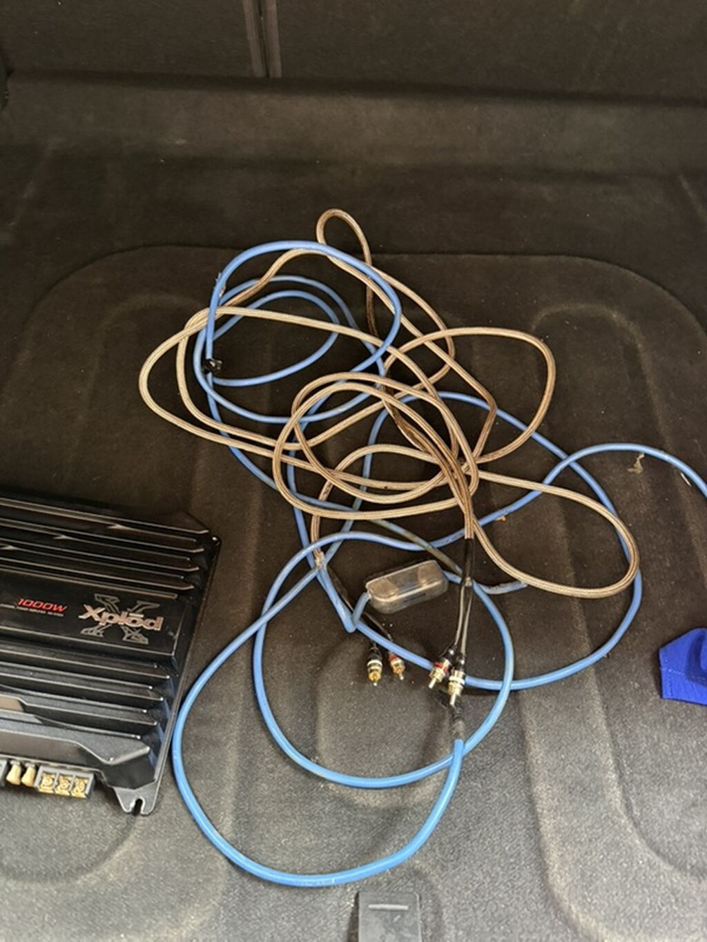 Sony Xplod avtomobil gücləndiricisi və kabellər komplekti - Model — Elektronika, Xırdalan (2)