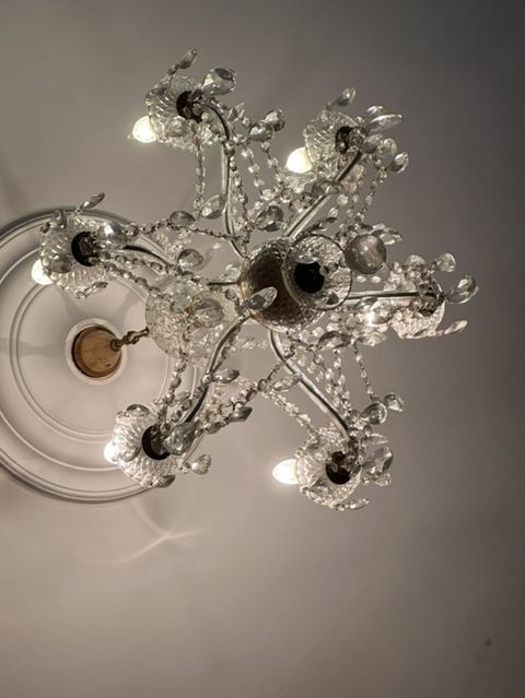 Çılçıraq, 6 lampa, Xrustal — Bakı