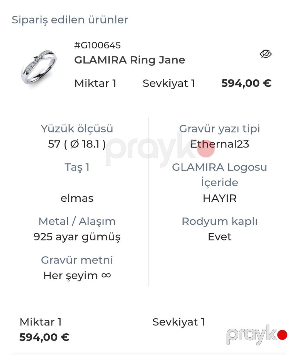 (594 euroya 1170 AZN Almaniyadan sifariş etmişdim) 925 əyar gümüş — Üzüklər, Şəki (3)