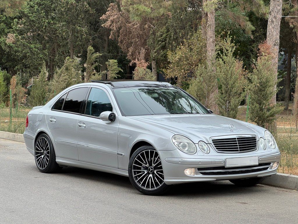 Mercedes E 320, 3.2 L, 2002 il, 288 000 km — Avtomobillər, Bakı (2)