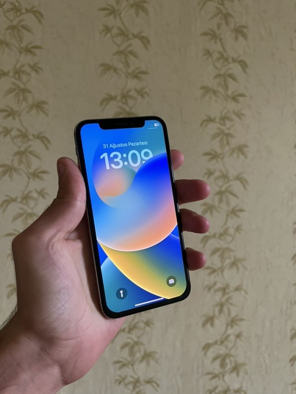 IPhone X, 64 GB, Gümüşü — Apple iPhone, Bakı (2)