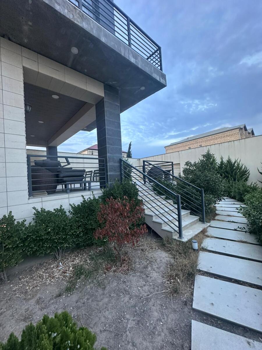 İcarəyə verilir 8 otaqlı həyət evi/bağ evi 600 m² — Ev, villa, Bakı (8)