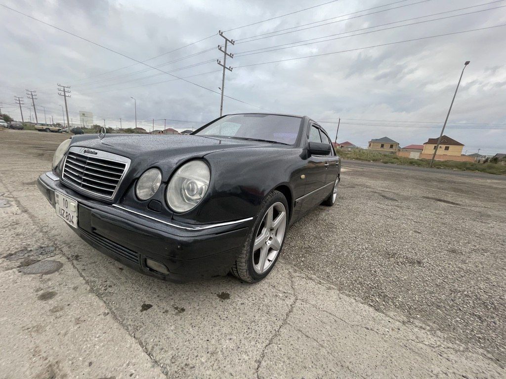 Mercedes E 240, 2.4 L, 1998 il, 475 820 km — Avtomobillər, Bakı (3)