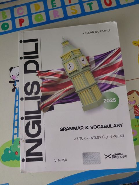 İngilis dili – Grammar & Vocabulary (Abituriyentlər üçün vəsait) — Bakı