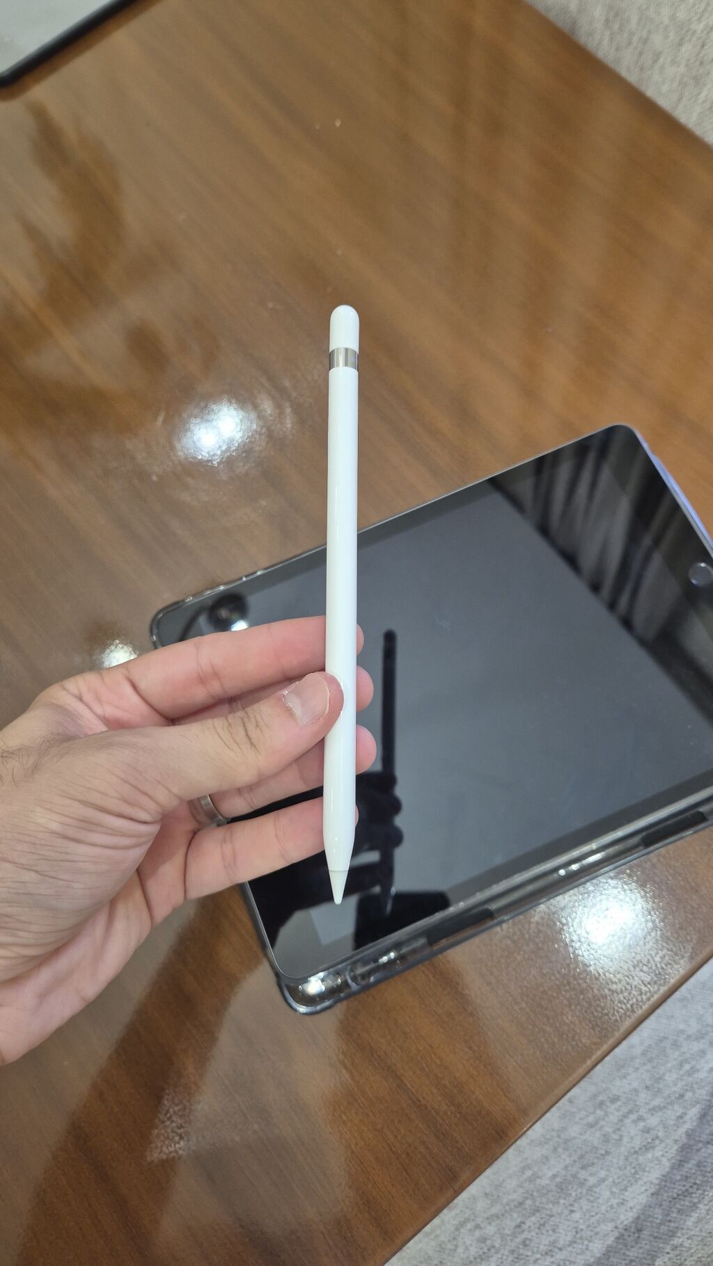 IPad 9 nesil temiz kullanılmış orijinal kalemi ile beraber — Elektronika, Bakı (7)