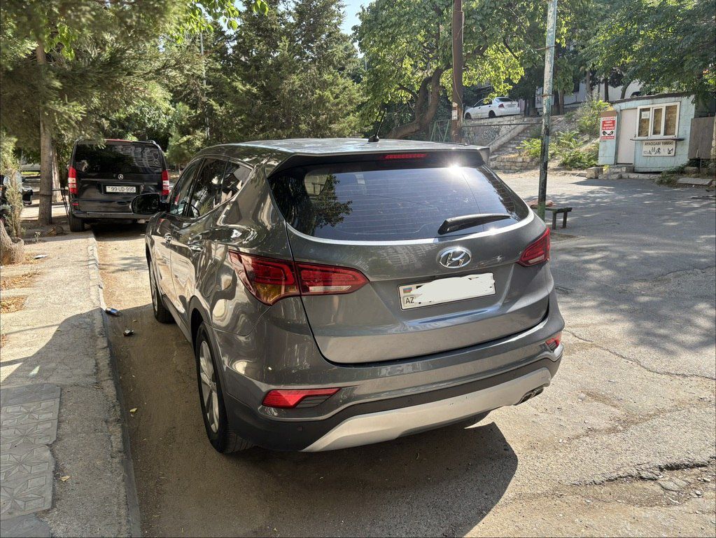 Hyundai Santa Fe, 2.0 L, 2015 il, 184 000 km — Avtomobillər, Bakı (3)