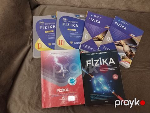 Fizika üzrə hazırlıq üçün kitablar dəsti - Dövlət İmtahan Mərkəzinin — Seide Qemberova