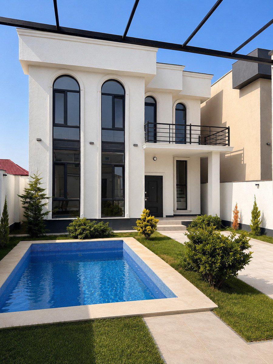 Satılır 5 otaqlı həyət evi/bağ evi 240 m² — Ev, villa, Bakı (2)