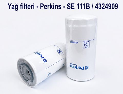 Perkins SE 111B / 4324909 Yağ Filteri — Bakı